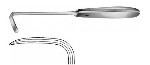 ЛАНГЕНБЕК РЕТРАКТОР СУЦІЛ. 30X10MM 230MM